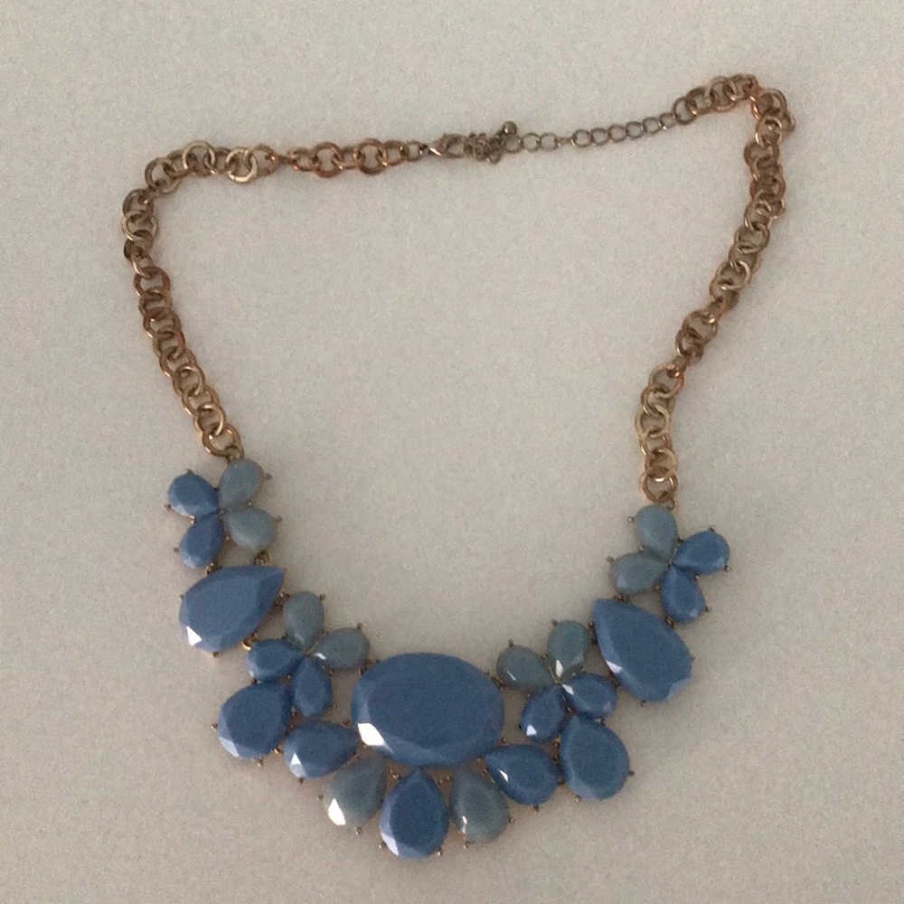 Floral statement necklace
